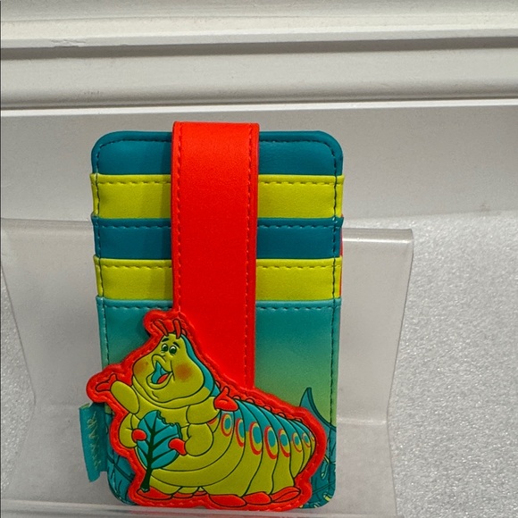 Loungefly Pixar bugs life heimlich crossbody bag & card holder wallet NWT - Picture 6 of 7